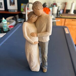 Willow Tree Home Pregnant Couple Figurine